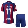 Maillot de Supporter FC Barcelone Marcos A. 17 Domicile 2023-24 Pour Enfant